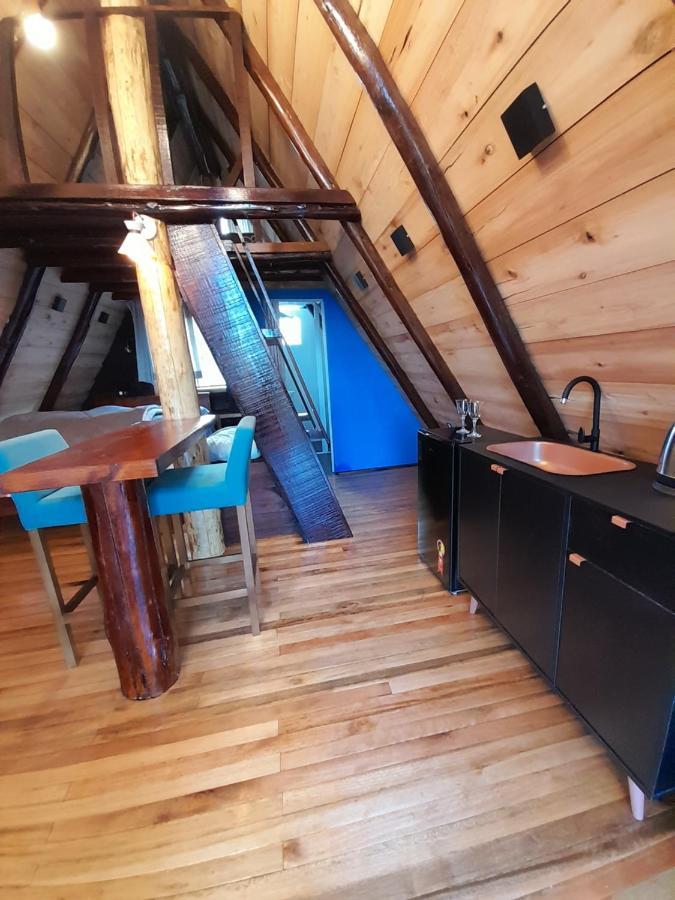 Chale A-Frame Da Fazenda Vila Bom Jardim da Serra Exterior foto
